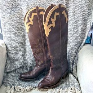 Boulet Tall Cowboy Boots